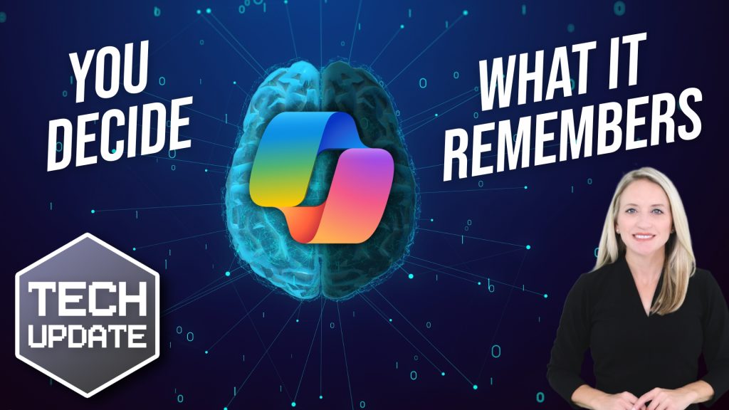 New: You decide what Copilot remembers